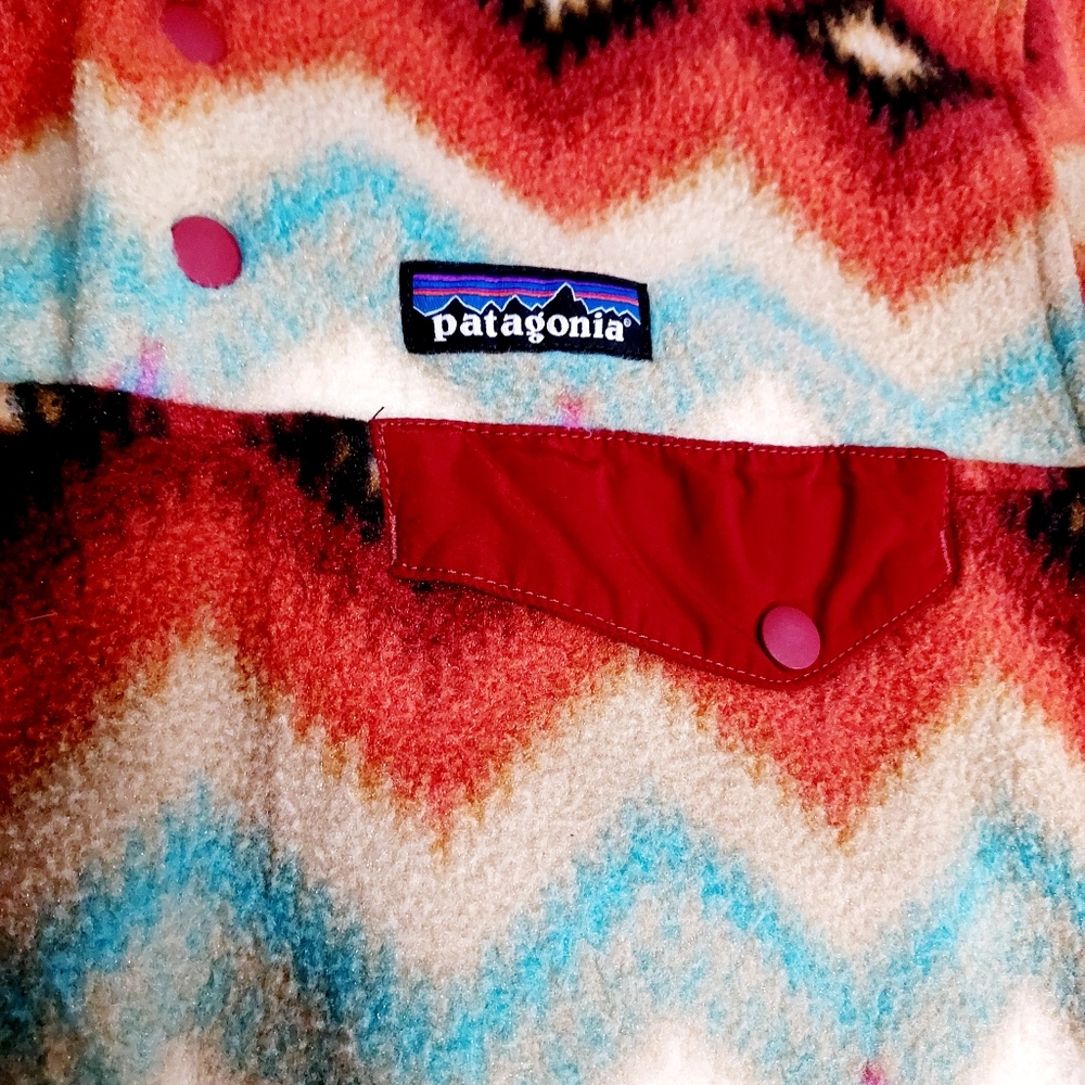 Patagonia Synchilla Snap-T Fleece Pullover in Timber Twist size S - Picture 3 of 15